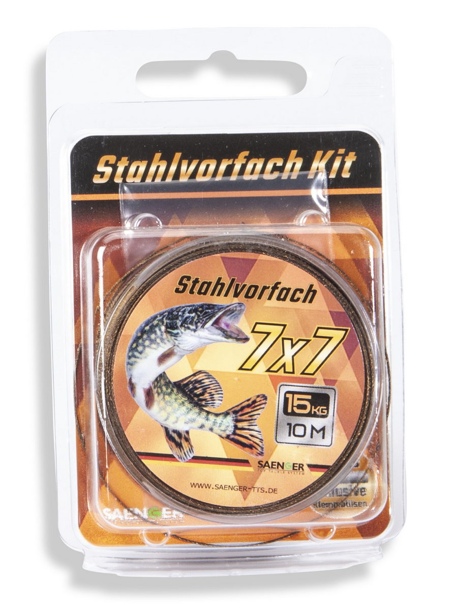 SÄNGER 7x7 Stahlvorfach Kit 10m/12kg SÄNGER 7x7 Stahlvorfach Kit 10m/12kg