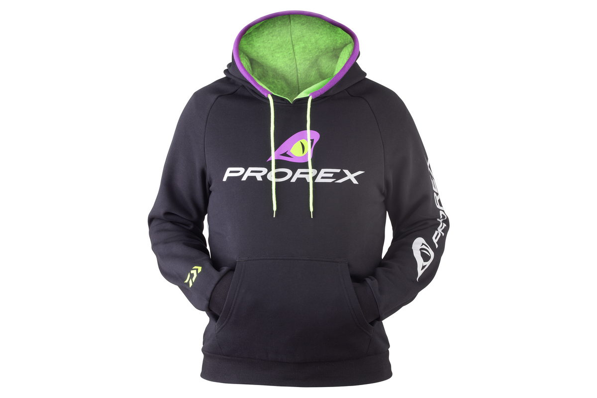 DAIWA Prorex Hoodie Kapuzenpullover | schwarz