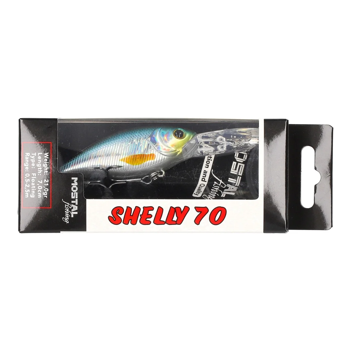 MOSTAL Shelly 70 Blue Shiner floating