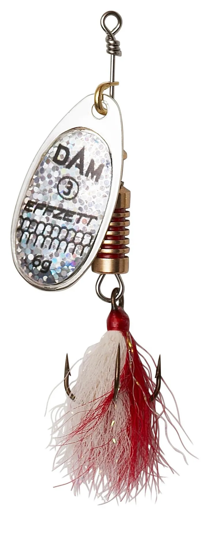 DAM STANDARD DRESSED SPINNER 1 3G S RF SILV Hard Bait