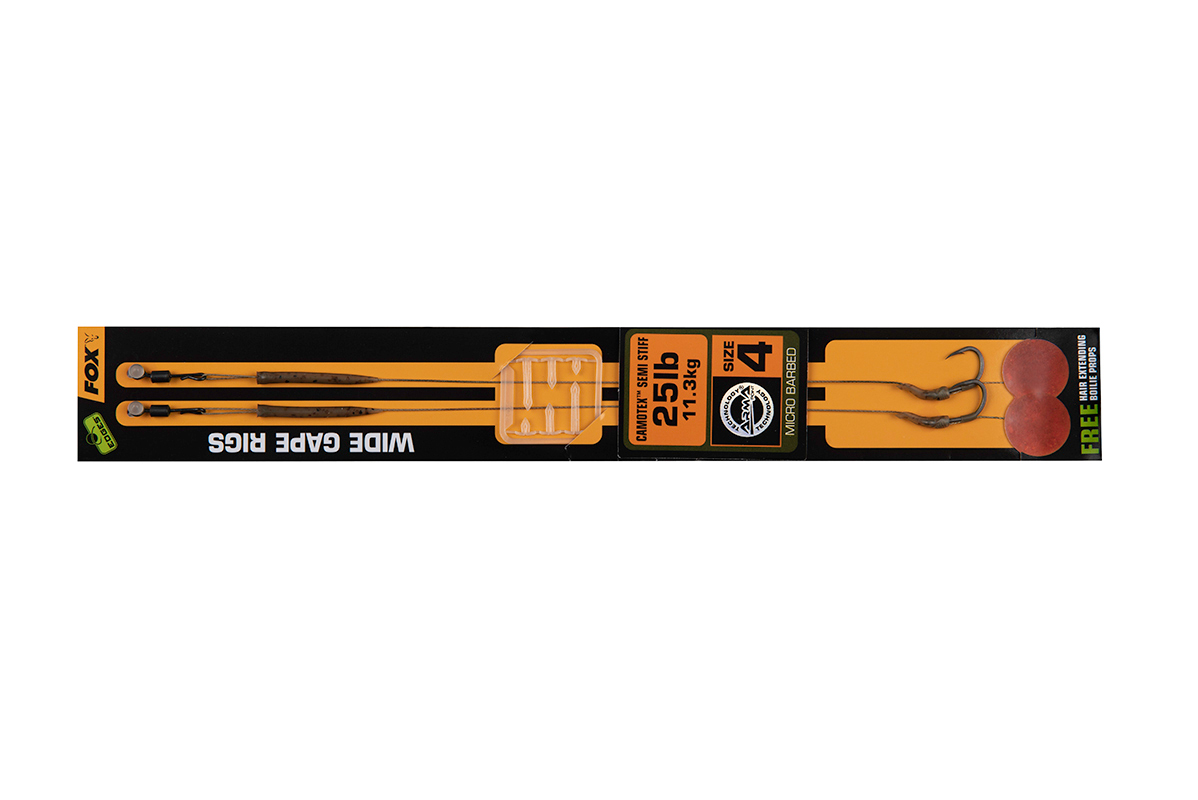 FOX Edges Wide Gape Camotex Semi Stiff weitere Ansicht