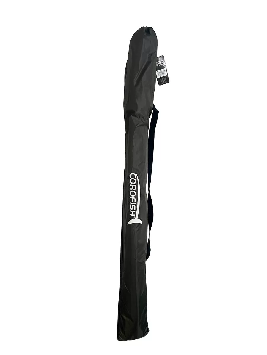 COROFISH Schirmzelt 300cm 210D PU mit Reißverschluss 180° Seitenteil