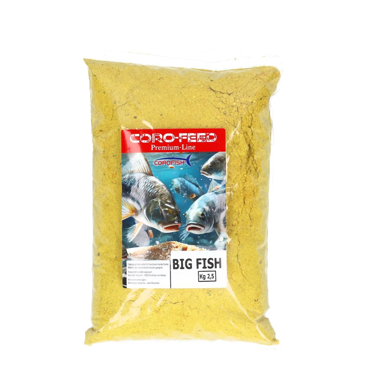 COROFISH Coro-Feed Premium Line Friture gelb 2,5kg — 2500 Big Fish