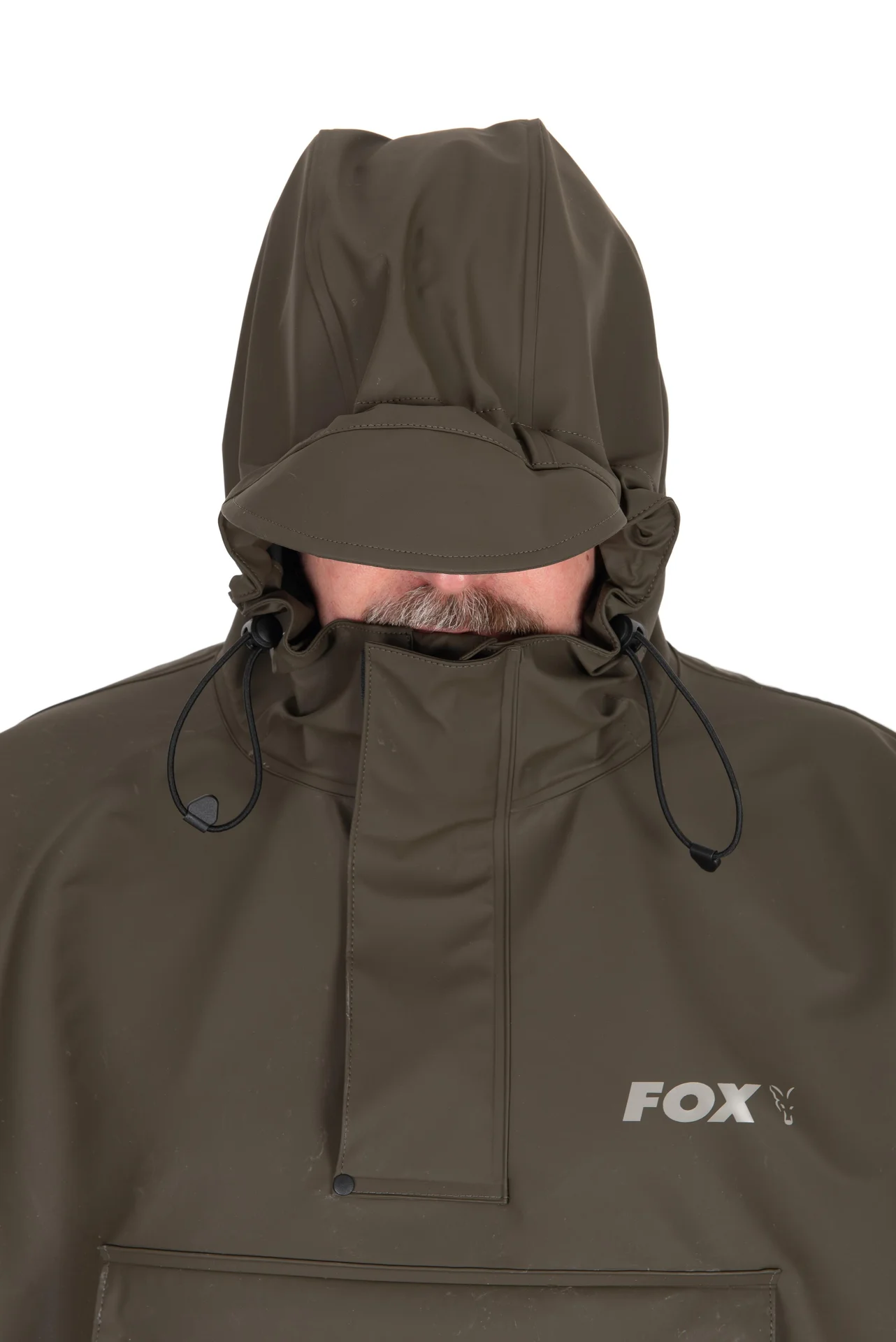 FOX Khaki Poncho - One Size weitere Ansicht