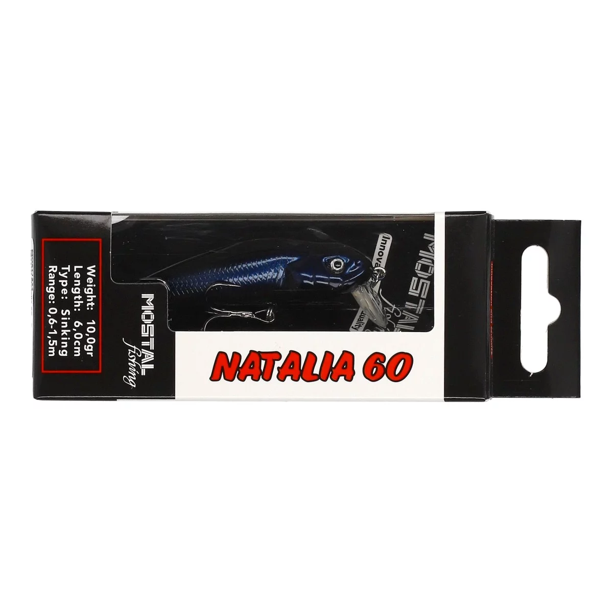MOSTAL Natalia 6cm | 10g | 0,60 - 1,50m | Sinking Wobbler