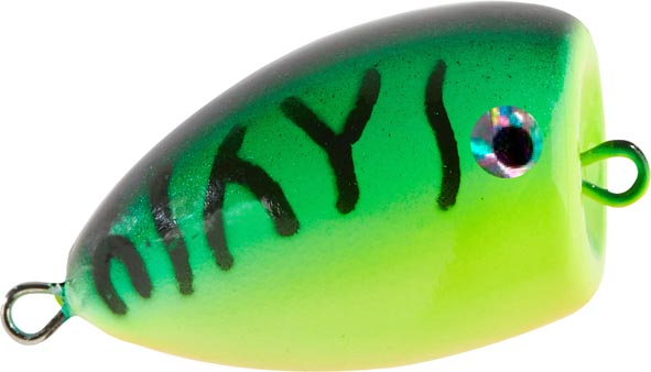 BALZER Trout Attack Popper Splash mit Rasseln Fireshark, 3cm, 2g