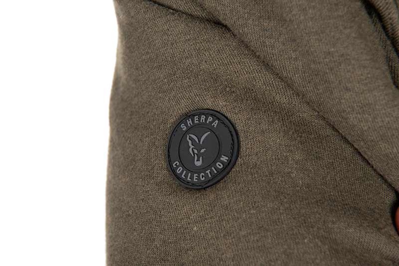 FOX Sherpa hooded Jacket Green/Black M Detailansicht
