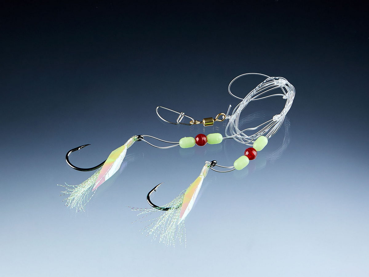 BALZER Cod-/Coalfish System, gelb, mit 2 Haken 7/0 1st BALZER Cod-/Coalfish System, gelb, mit 2 Haken 7/0 1st