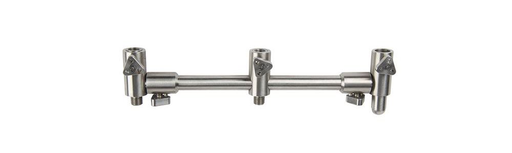 CARP SPIRIT Inox 300 - 2/3 Rod QR Adjustable Buzz Bar - Back 16.5 - 27.5cm