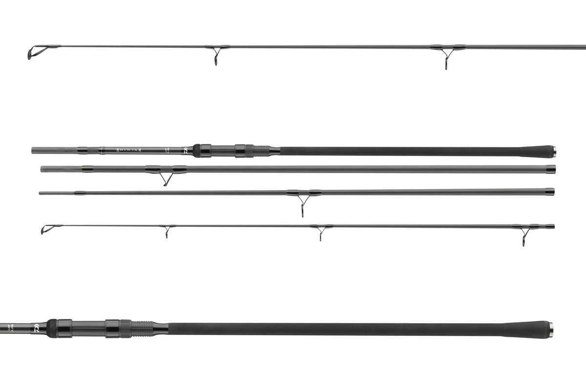 DAIWA Ninja X Carp 4-sect. 12ft 3.00lb Karpfenrute, Grundrute