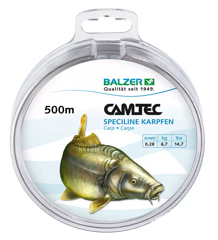 BALZER Camtec Carp 0,30mm 400m, monofile Angelschnur, mono line