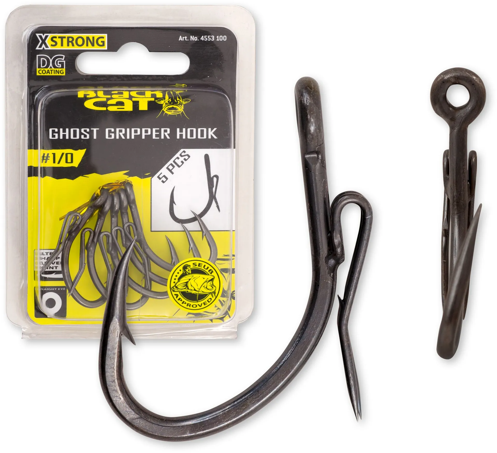 BLACK CAT Ghost Gripper-Haken DG coating