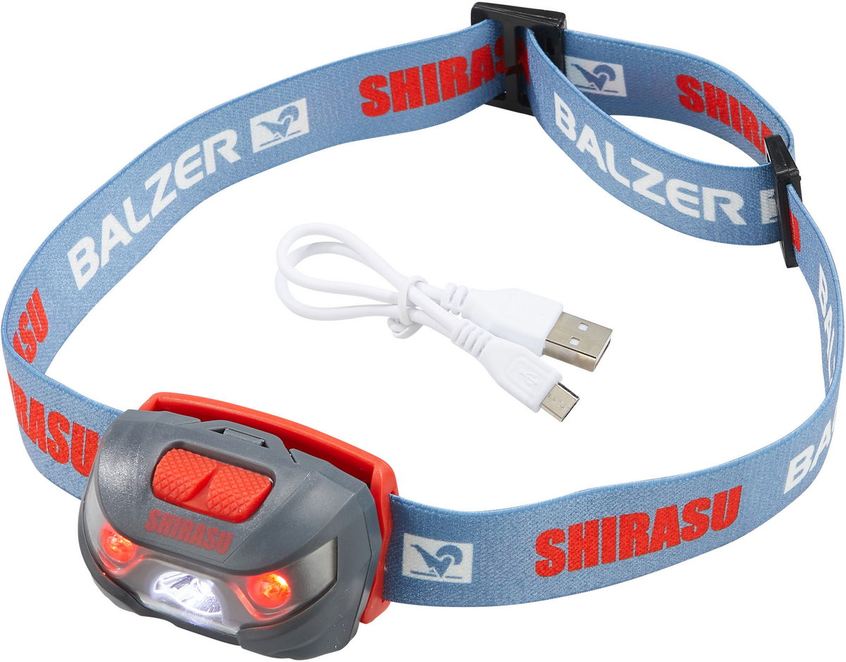 BALZER Shirasu USB-Kopflampe