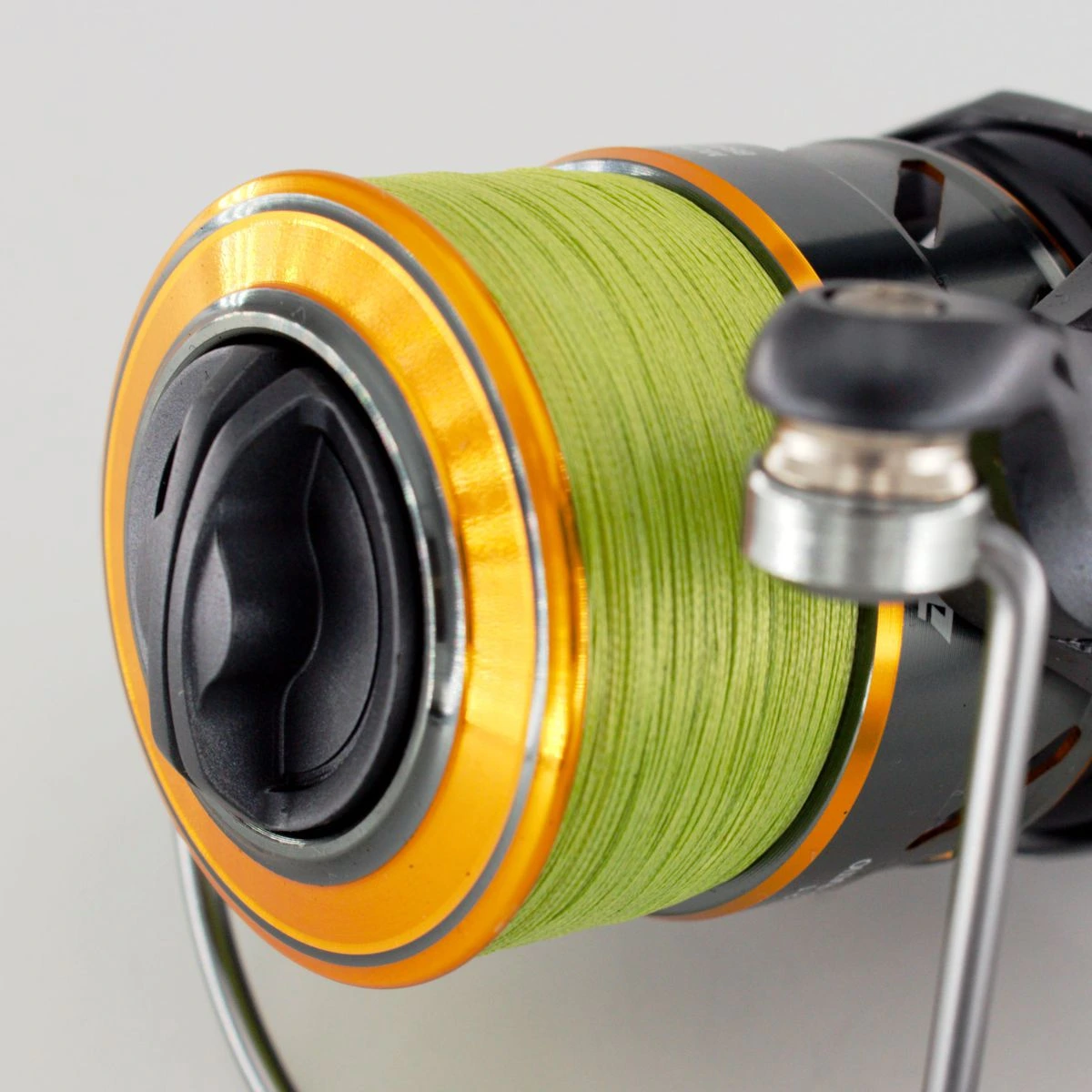 MOSTAL Taipan Spin 2.40m 50g Combo mit Alu Pro 3500 CO Braid Rolle Seitenansicht