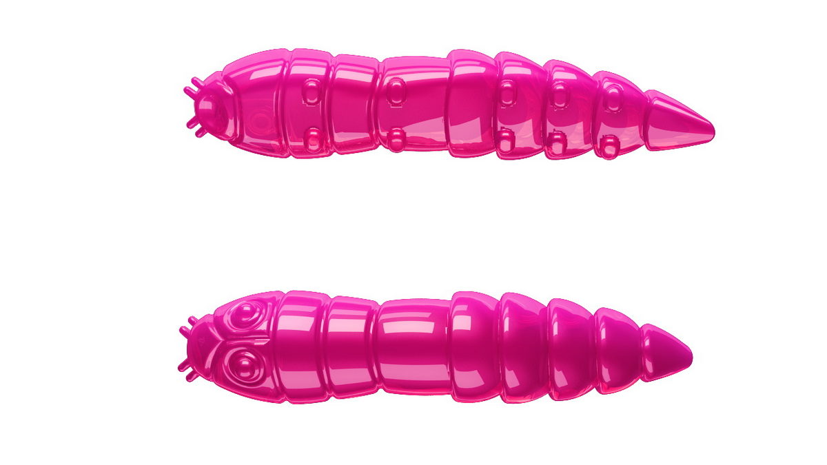 LIBRA LURES Kukolka 27 Cheese 040-black 15st, Forellenköder, schwimmend und aromatisiert — 2.70 Hot Pink Cheese
