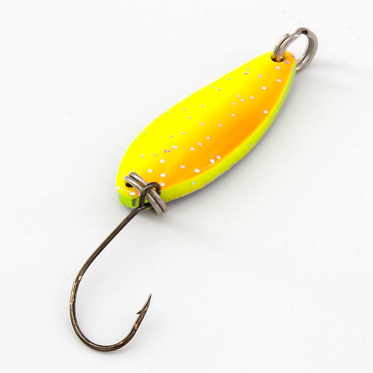 orange yellow glitter