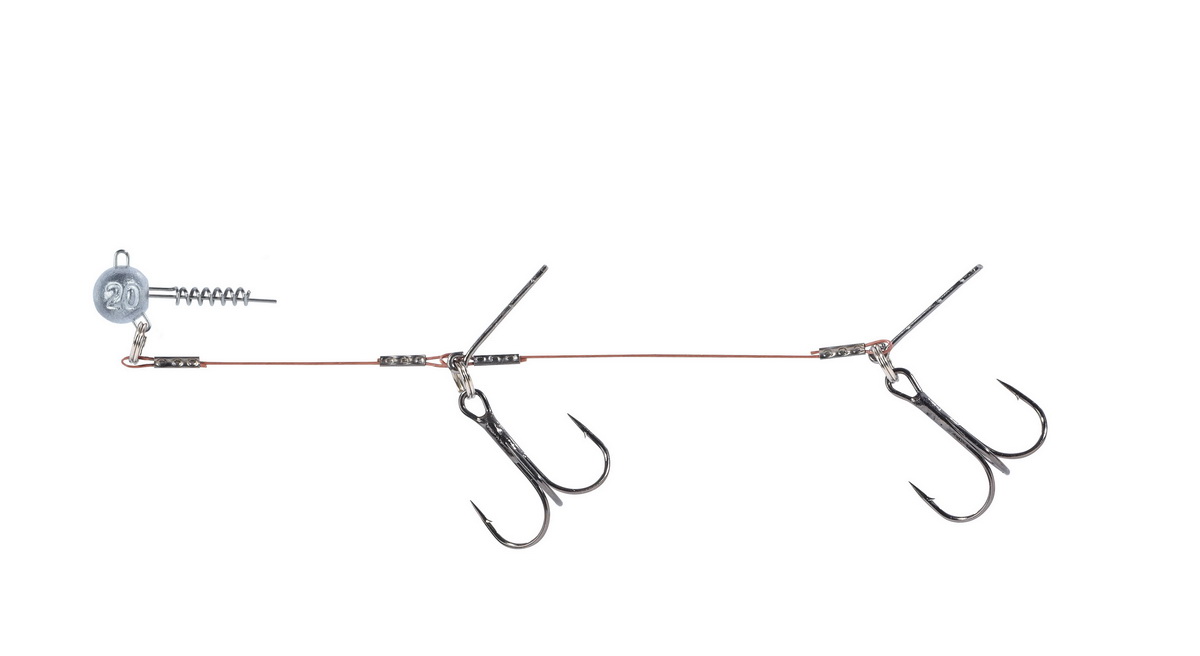 BALZER Gummifisch-System mit Screw Jighead