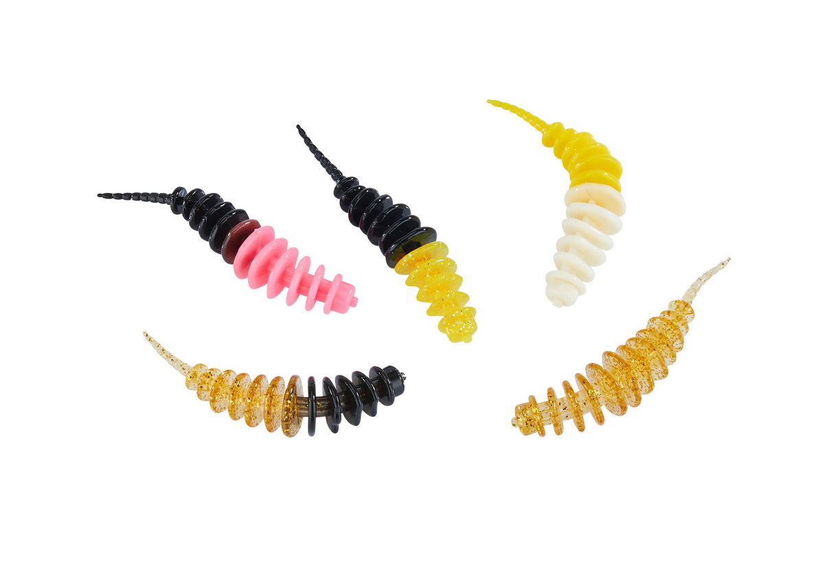 BALZER Trout Collector Forellenwürmer Mix 1 Knoblauch