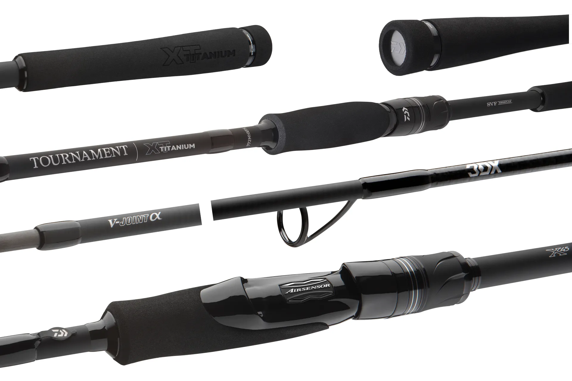Daiwa Tournament XT Titanium Spin 772MH Spinnrute Ansicht 5
