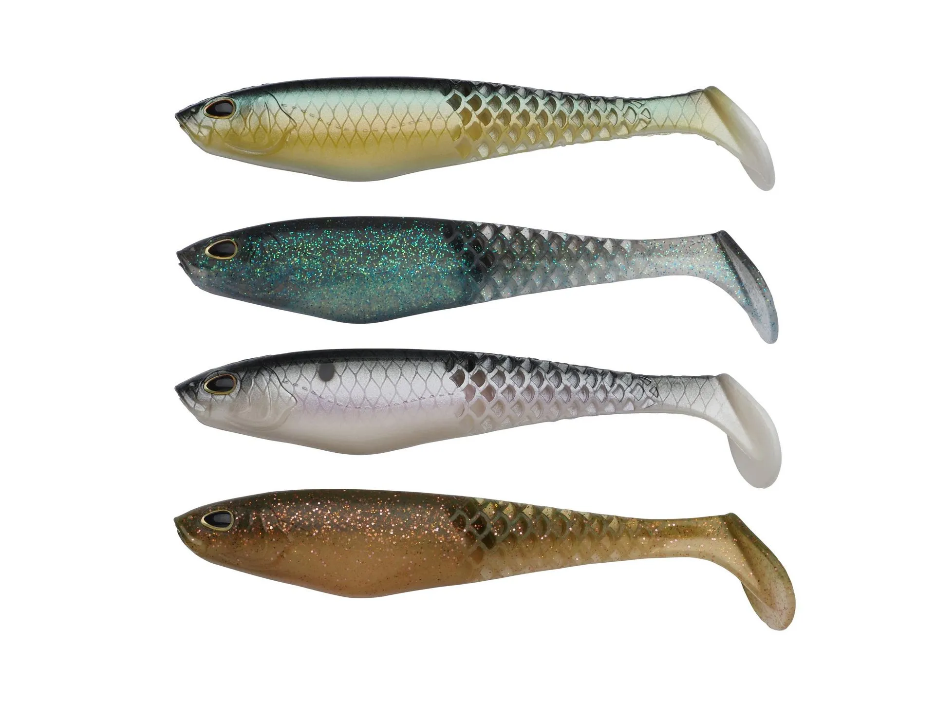 Berkley PowerBait Original 7.5 cm 3.7 g Mixpack Clearwater - Gummifische,Twister — 12.5 Clear Water Mix