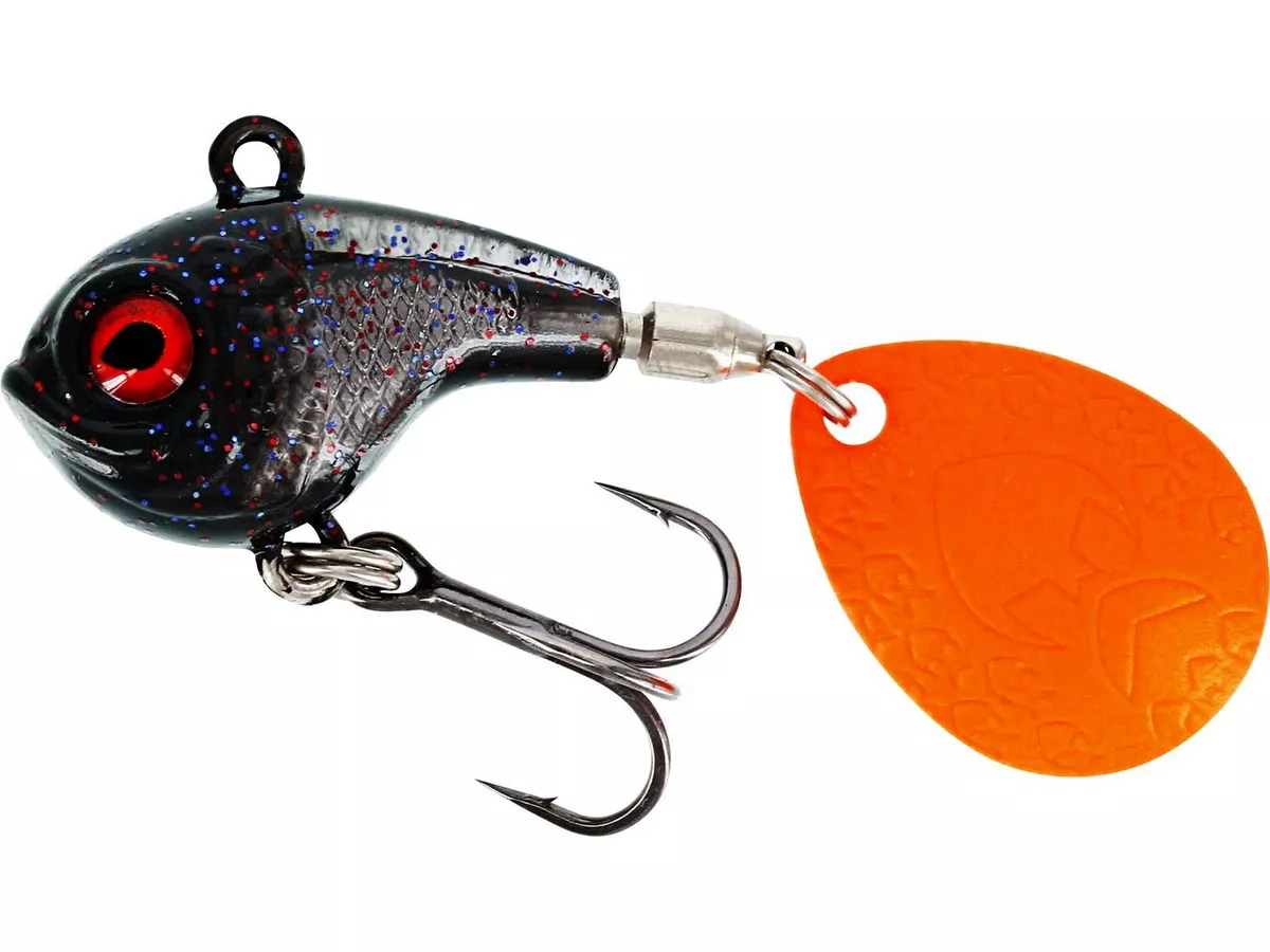 WESTIN Dropbite Spin Tail Jig 3,2cm 12g Black Mamba