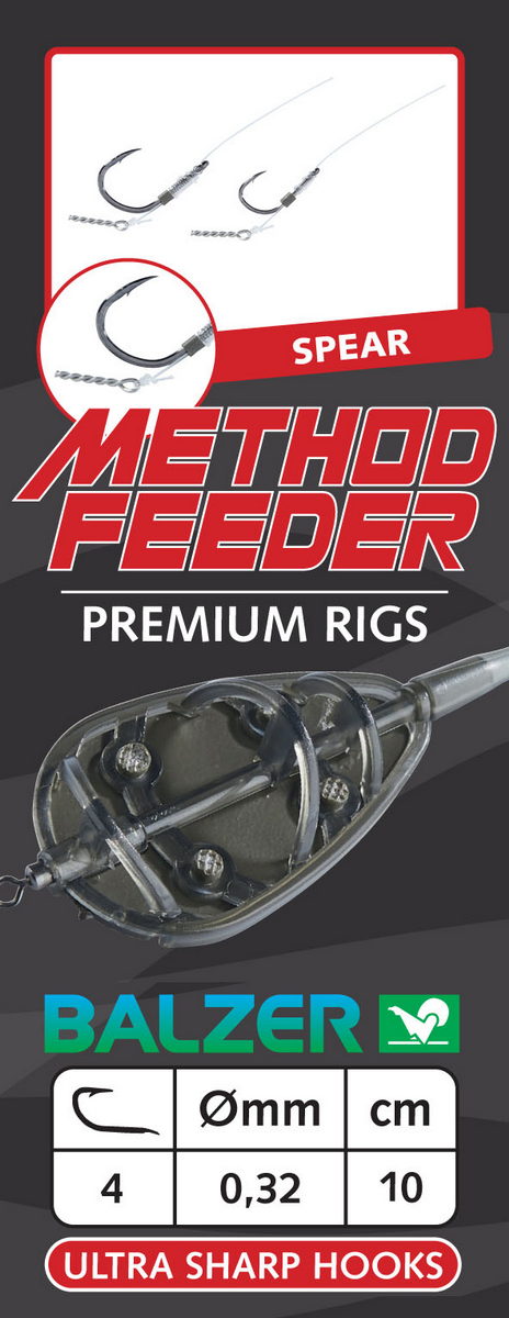 BALZER Premium Method Feeder Haken