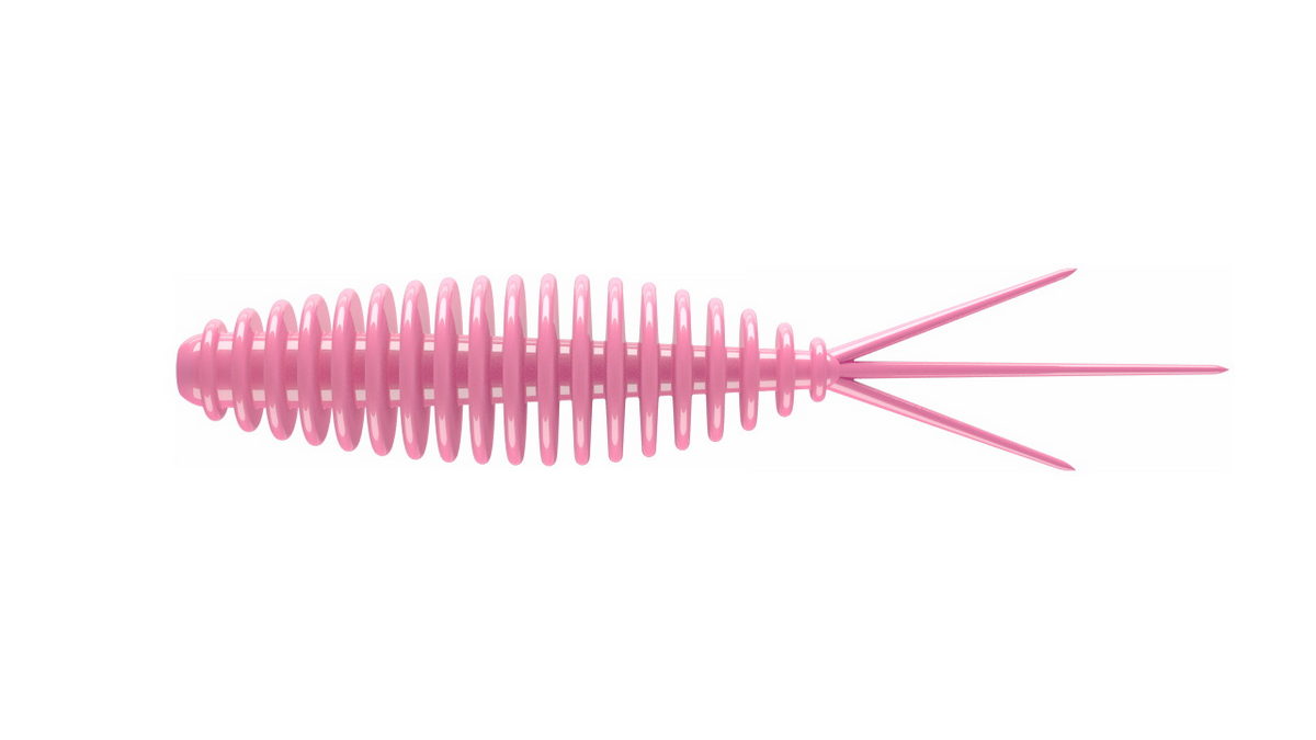 LIBRA LURES Turbo Worm 56 Cheese 000-Glow UV Green 8st, Forellenköder, schwimmend und aromatisiert — 5.60 Bubblegum Cheese