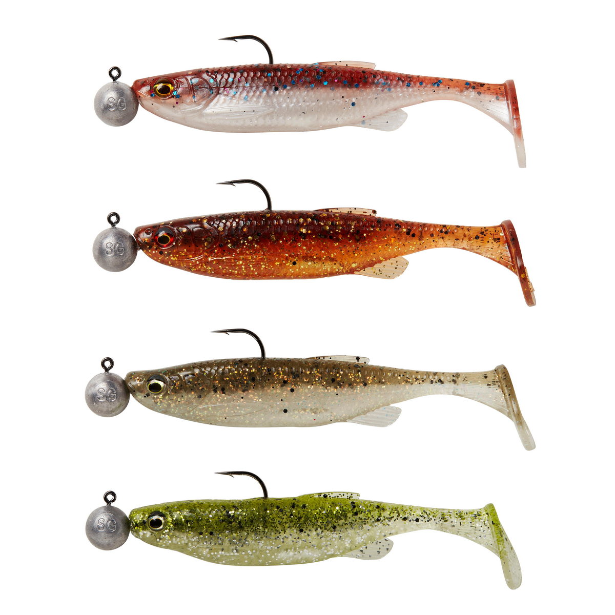 SAVAGE GEAR Fat Minnow T-Tail RTF 9cm 7g S Clear Water Mix SAVAGE GEAR Fat Minnow T-Tail RTF 9cm 7g S Clear Water Mix