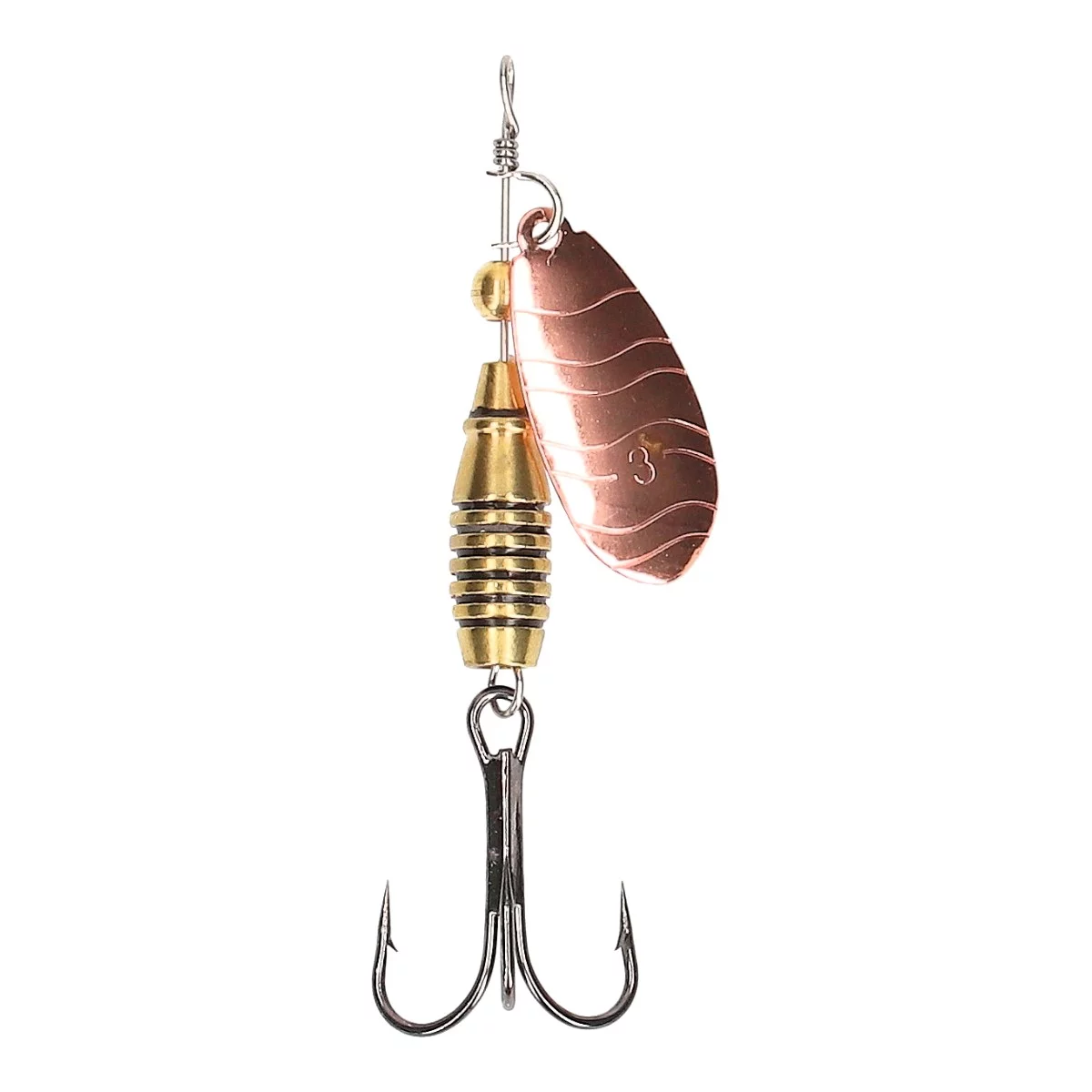 MOSTAL Wave Spin Silver 1, 4g/5.5cm — 1 copper