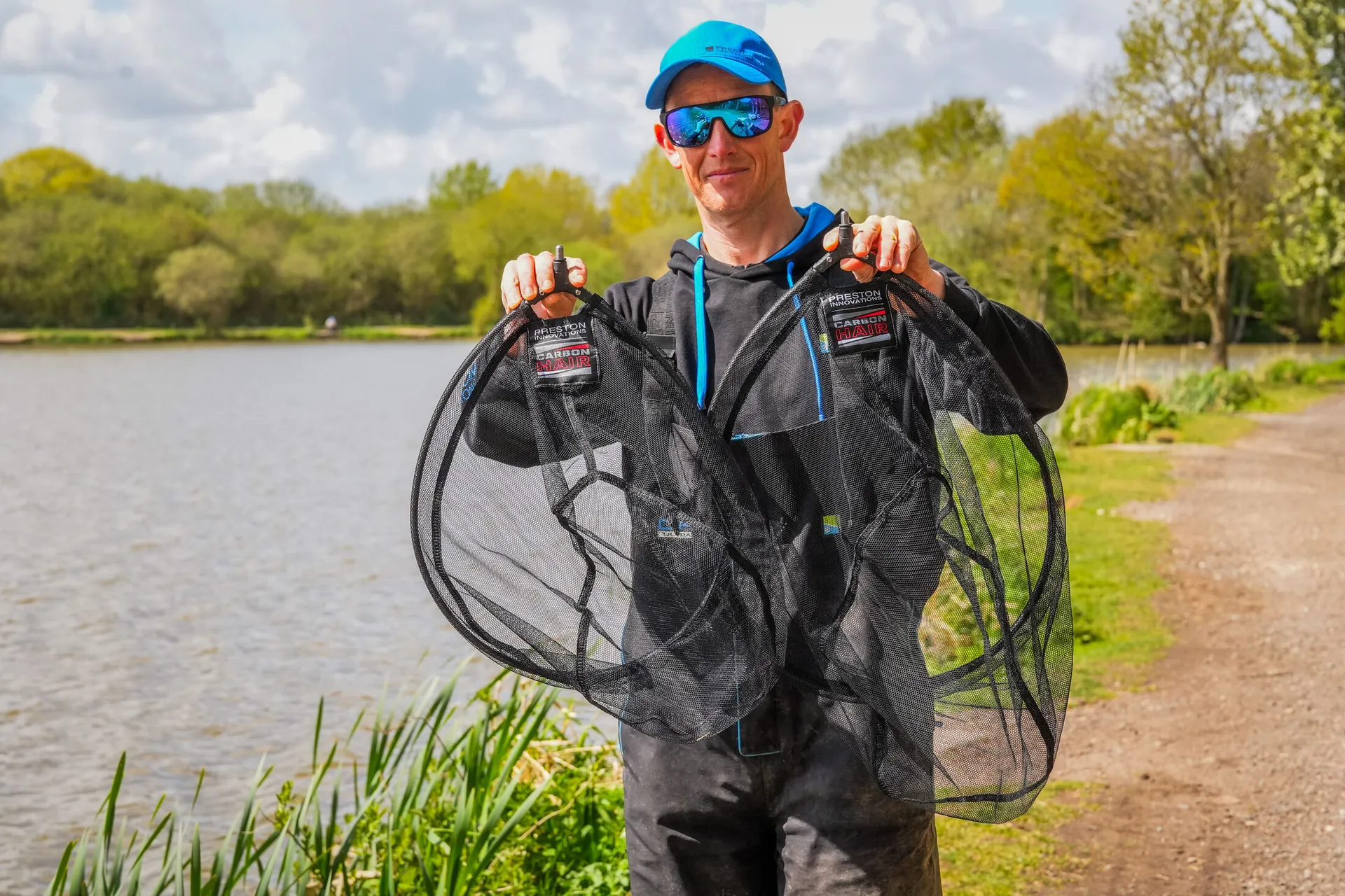 PRESTON Carbon Hair Mesh Landing Net 18" weitere Ansicht