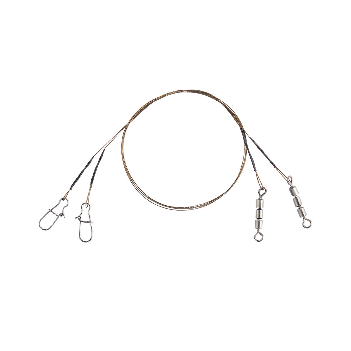 BALZER 1x7 Niroflex Dreifachwirbel 25cm 6kg 2st