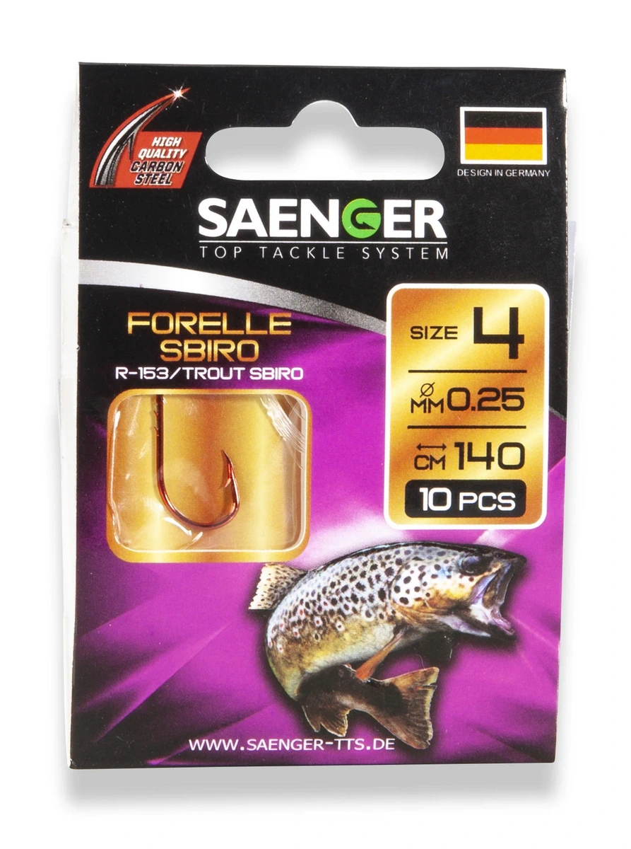 SÄNGER Forelle Classic LRS-26 60cm 10 / 10pcs. — 4 rot