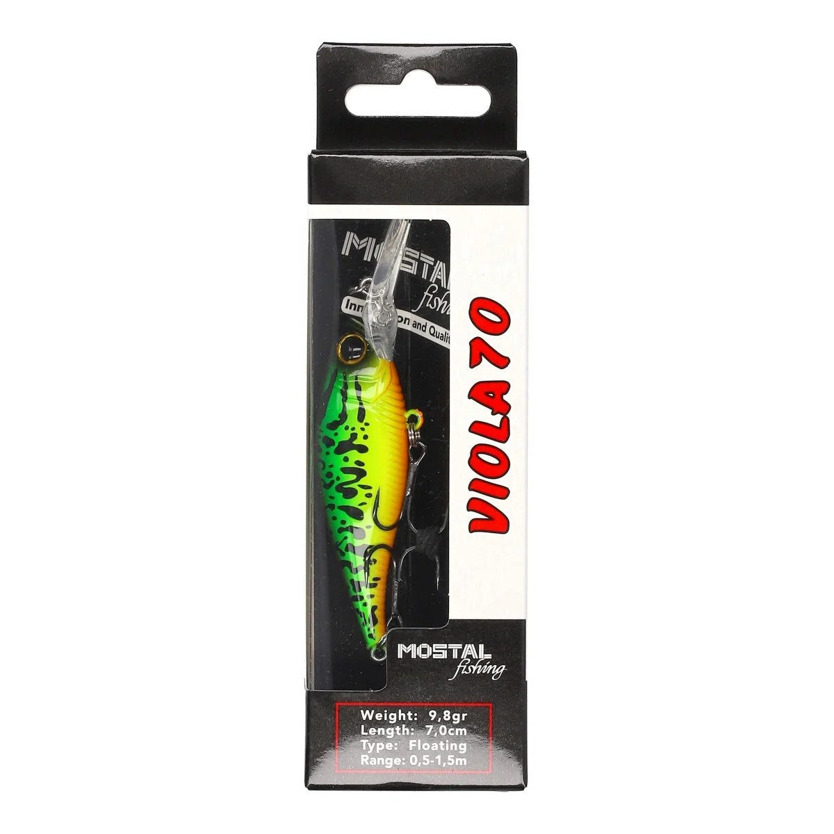 MOSTAL Viola 70 Fire Tiger floating