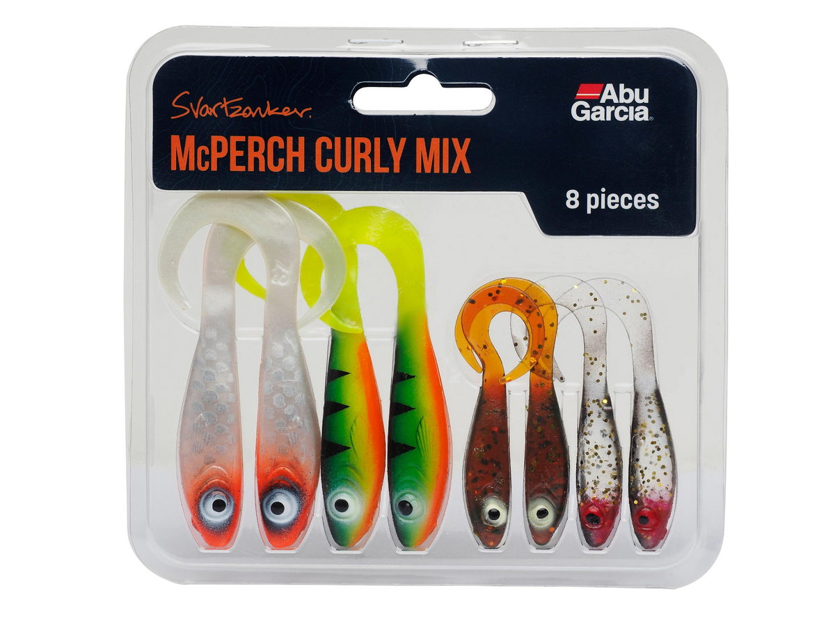 ABU McPerch Curly Mix 8pcs ABU McPerch Curly Mix 8pcs