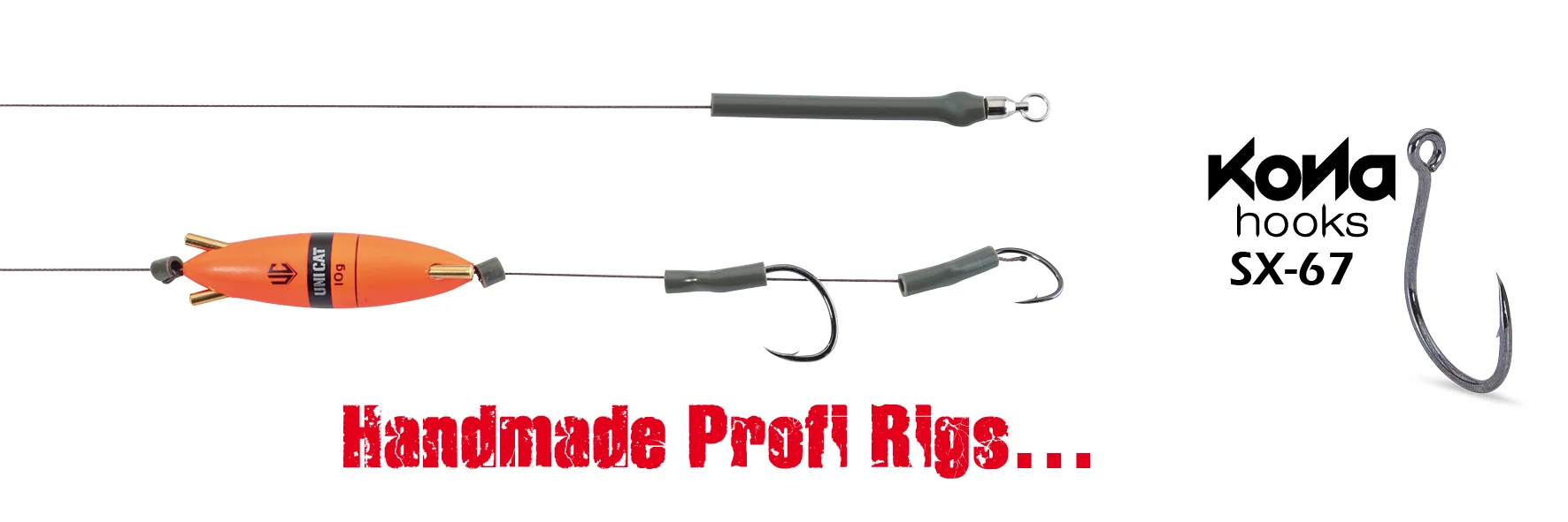 UNI CAT SX-67 PowerRattle 20gHairRig 5/0+2/0 105kg weitere Ansicht