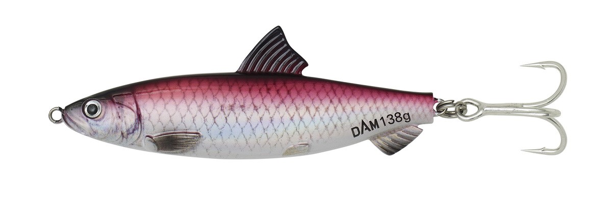 DAM Salt-X Herring Pilk 10cm / 95G / Pink Herring UV bleifre DAM Salt-X Herring Pilk 10cm / 95G / Pink Herring UV bleifre