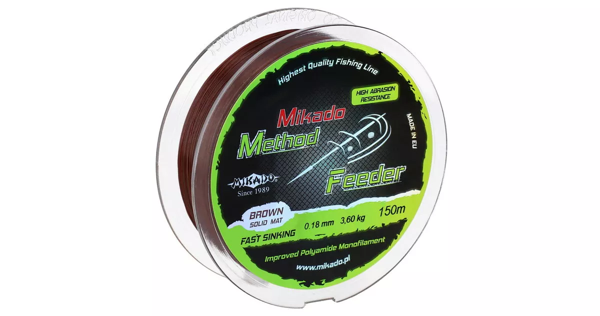 MIKADO Schnur - Method Feeder - 0.20mm/4.00Kg/150m - 1 Spule