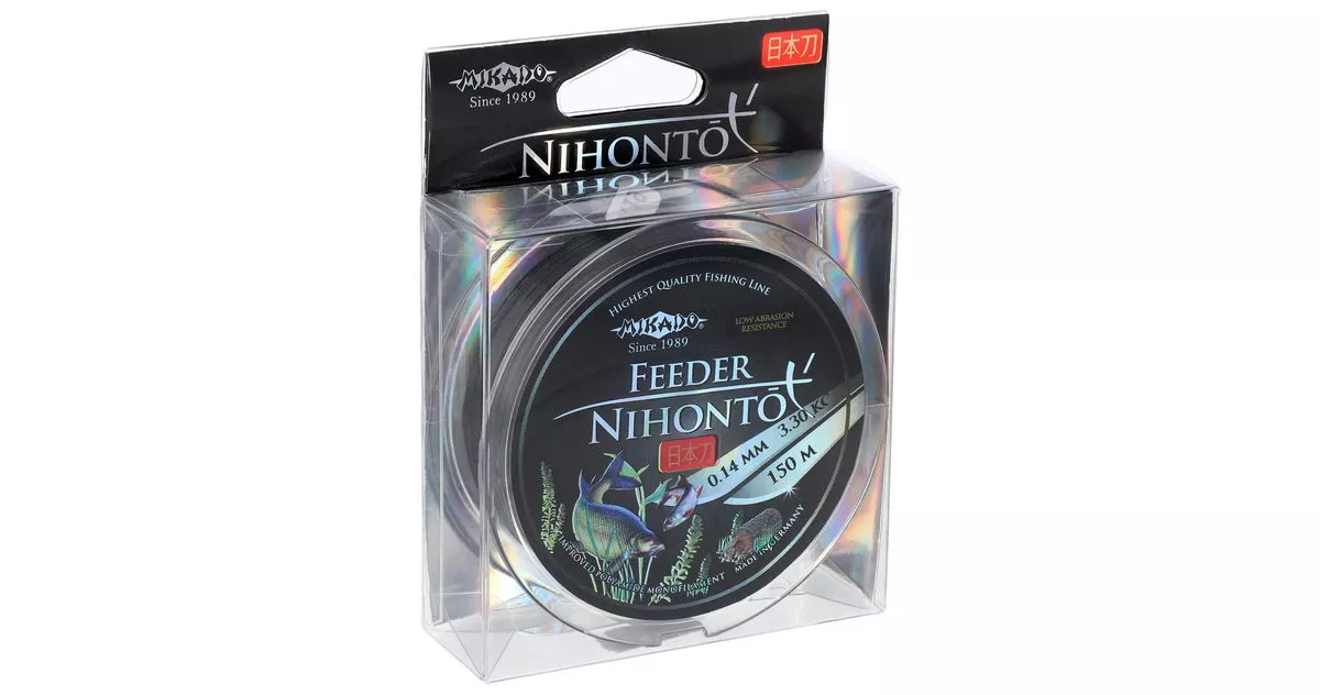MIKADO Schnur - Nihonto Feeder - 0.24mm/7.50Kg/150m - 1 Spule