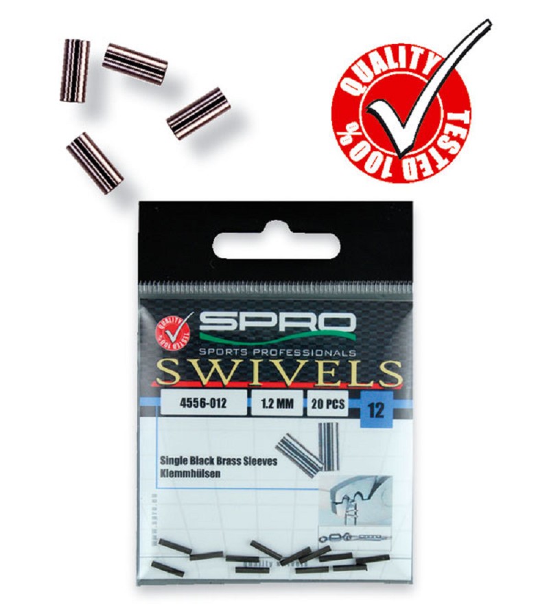 SPRO Klemmhülsen 1,8 mm 20st SPRO Klemmhülsen 1,8 mm 20st