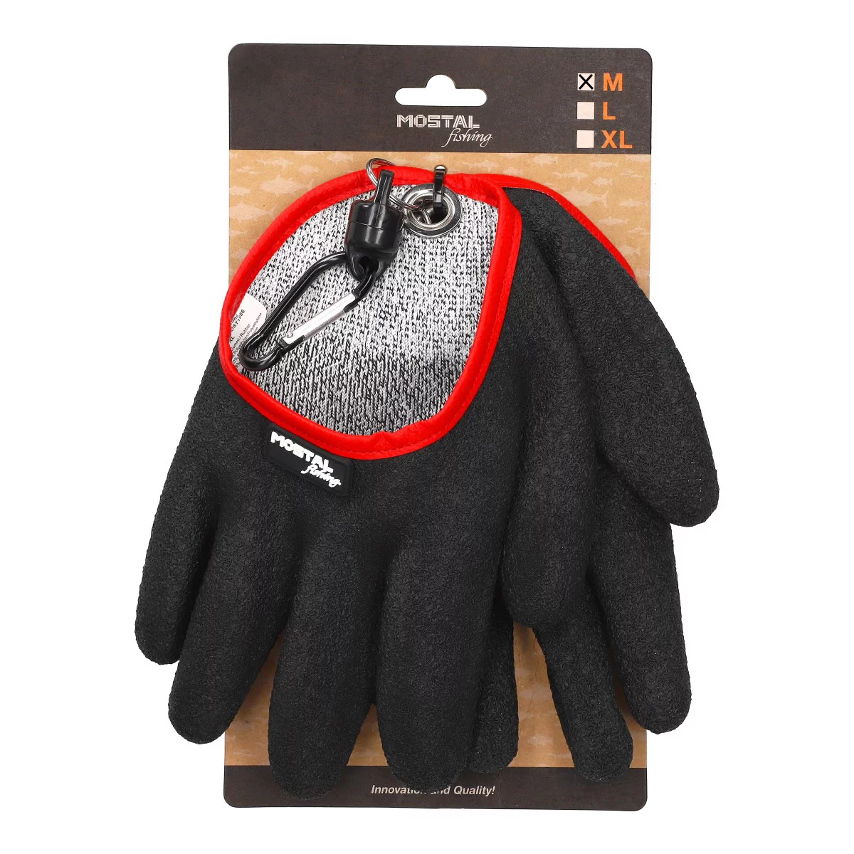 MOSTAL Handy Catching 1 Paar Fishing Glove Landehandschuh