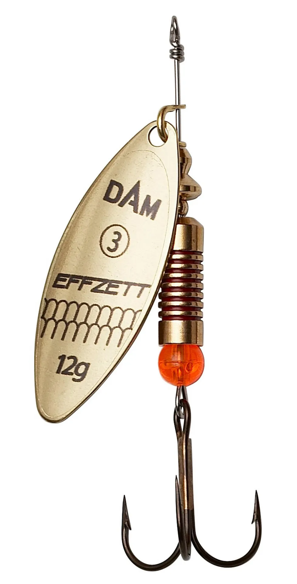 DAM PREDATOR SPINNER 0 3G SINKING GOLD Hard Bait