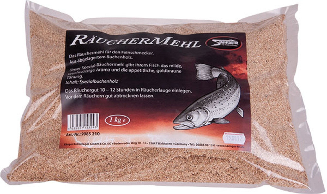 SÄNGER Räuchermehl Buchenholz 1kg