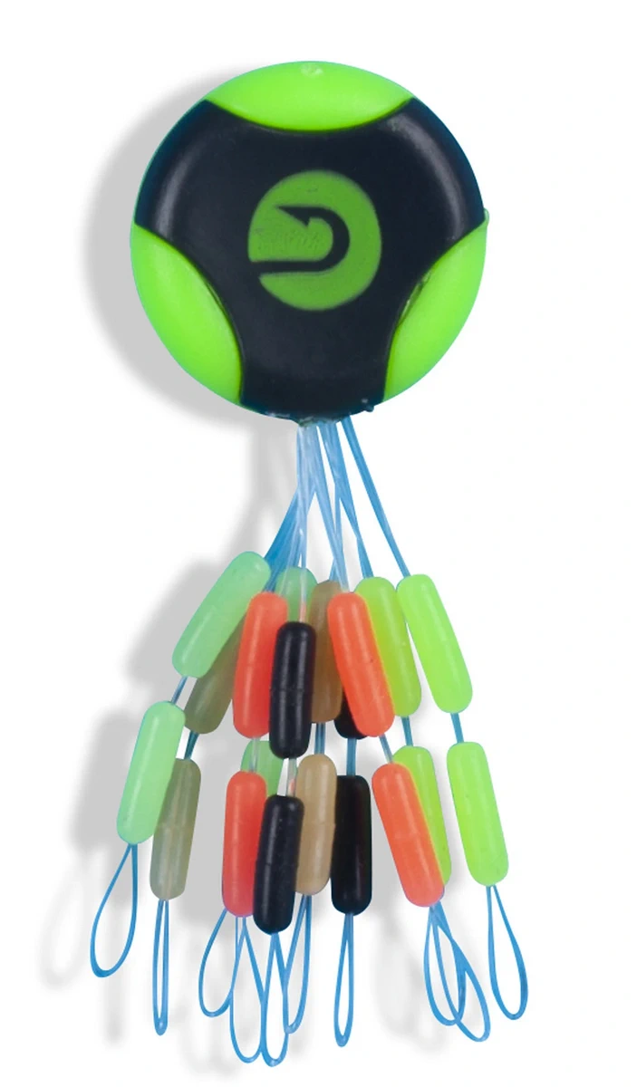 SÄNGER Gummistopper Black m. Perle S / 15pcs. — S 4