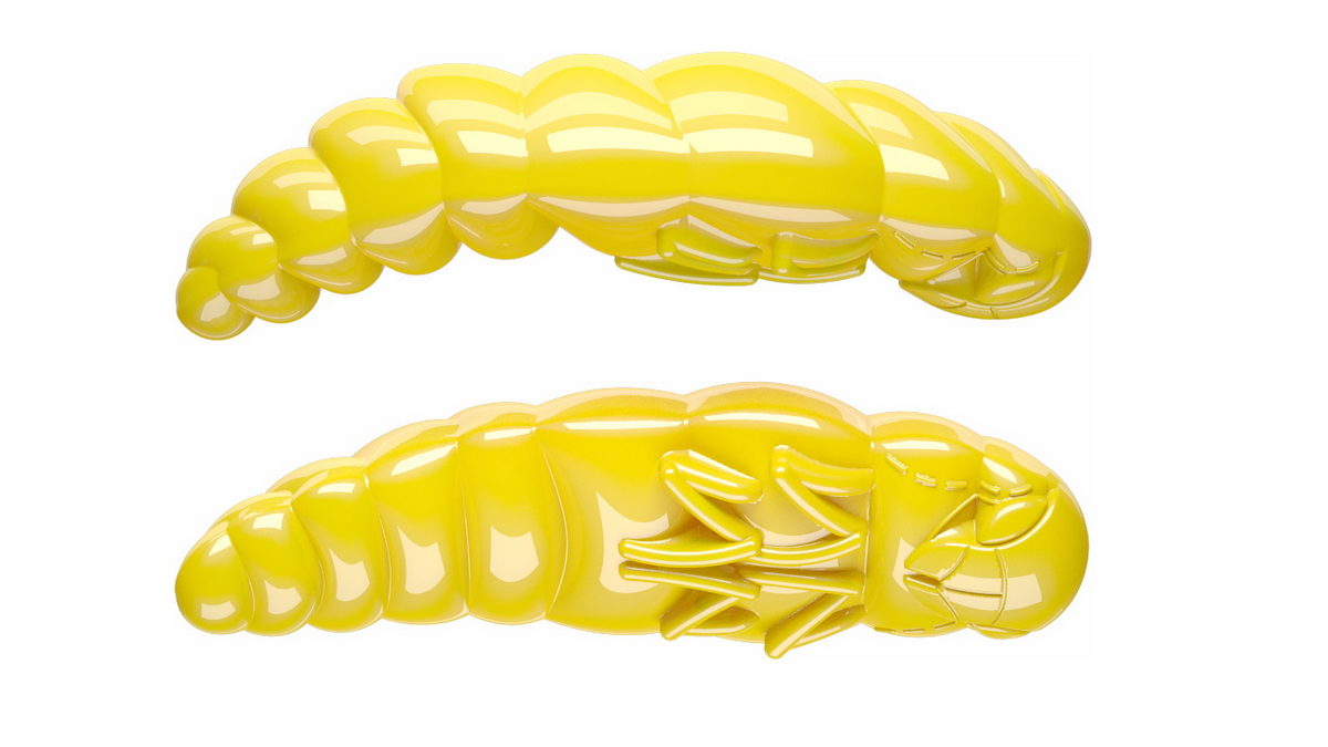 LIBRA LURES Largo 35 Cheese 040-black 10st, Forellenköder, schwimmend und aromatisiert — 3.00 Yellow Krill