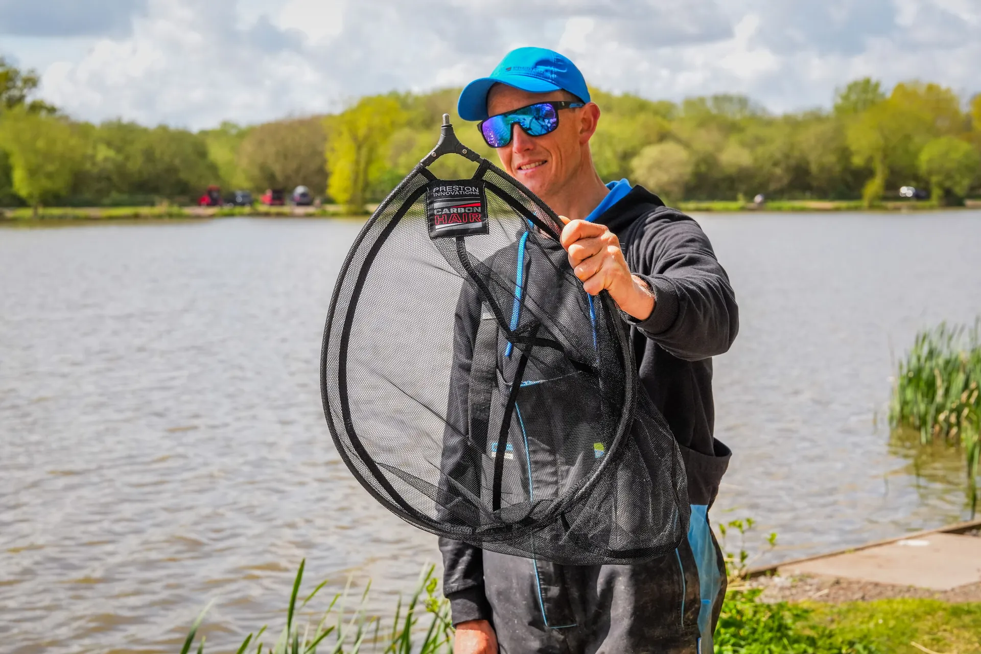 PRESTON Carbon Hair Mesh Landing Net 18" weitere Ansicht