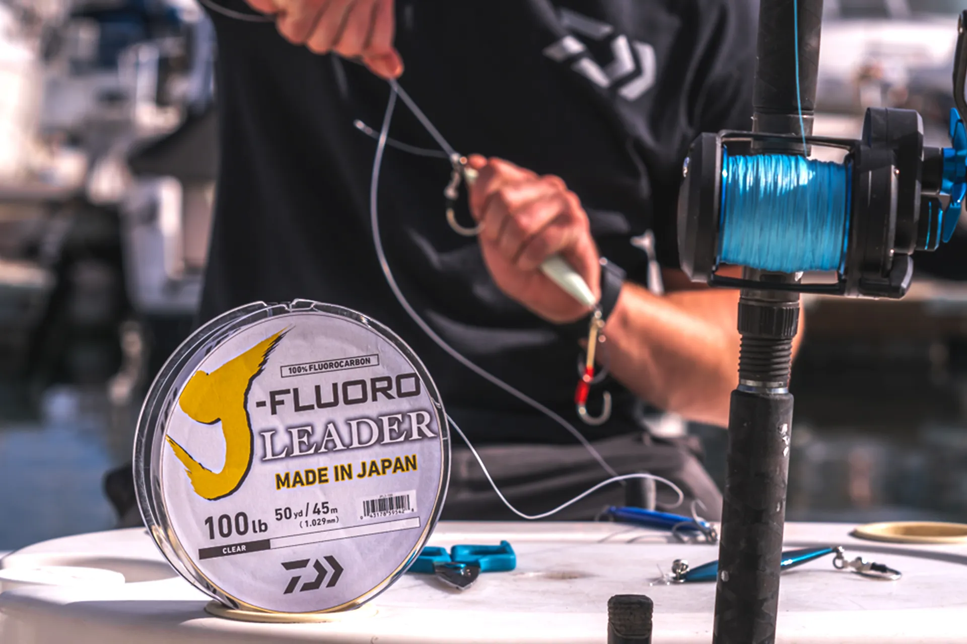 Daiwa J-Fluorocarbon Fluorocarbon Schnur Ansicht 4
