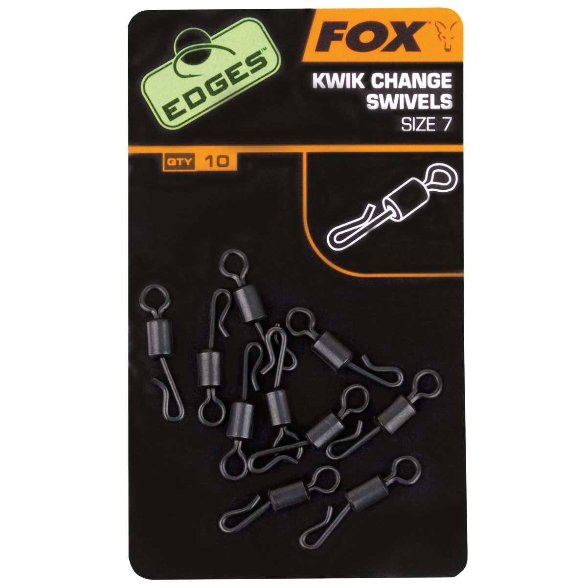FOX Edges Kwik Change Swivels Size 7 x 10 FOX Edges Kwik Change Swivels Size 7 x 10