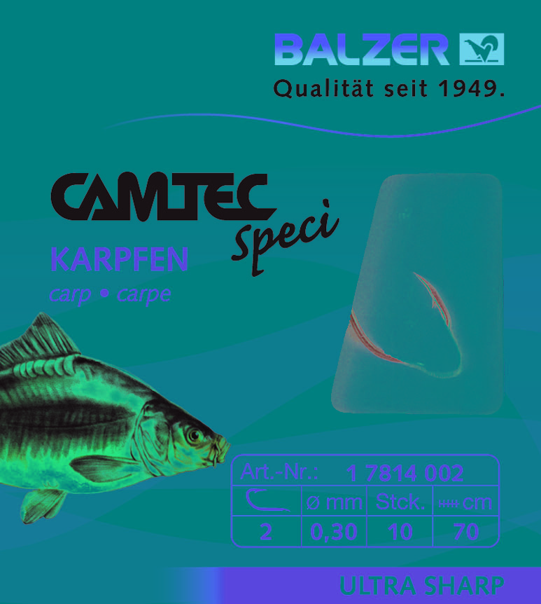 BALZER Camtec Speci Karpfen schwarz 70cm #6