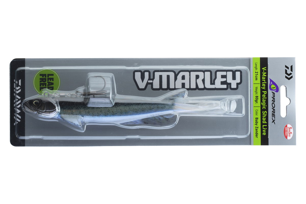 DAIWA Prorex V-Marley Pelagic Shad Live baby zander 21.0cm 80.0g 1