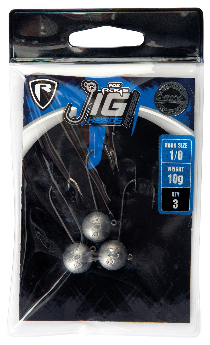 FOX RAGE Jig head size 1/0 / 5g x 3pcs FOX RAGE Jig head size 1/0 / 5g x 3pcs